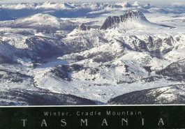 Winter at Cradle Mountain Tasmania Postcard