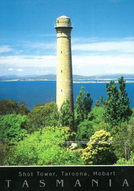 Shot Tower Tasmania Postcard