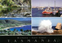 Bicheno East Coast Tasmania Postcard