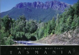 Mt Murchison Tasmania Postcard