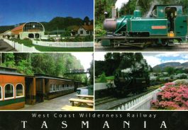 West Coast Wilderness Railway Tasmania Postcard