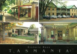 Historic Buildings in Ross Tasmania Postcard