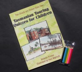 Tas Touring Quizzes for Children Activity book