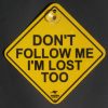 Don't follow me...I'm lost