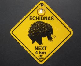 Echidnas next 4km Swinger Sign