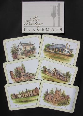 Sketches of Port Arthur Placemats