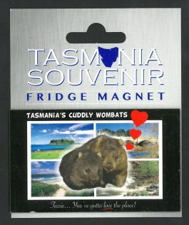 Cuddly Wombats Tasmania Magnet