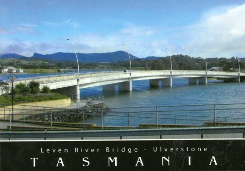 Leven River Bridge Ulverstone Tasmania