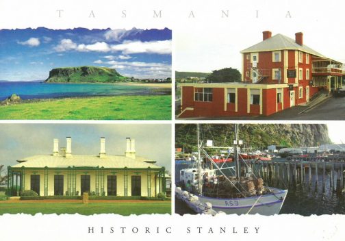 Four Views of Historic Stanley Tasmania