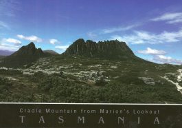 Cradle Mountain from Marion’s Lookout Tasmania Postcard