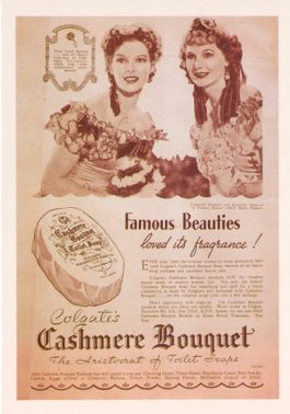 Colgate’s Cashmere Bouquet Soap Advert Postcard