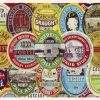 Cascade Brewery Labels Collage