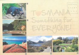 Tasmania Souvenir Envelope (Cream background)