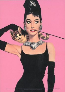 Audrey Hepburn – Breakfast at Tiffany’s Postcard