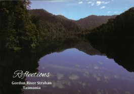 Reflections Gordon River Strahan Tasmania Postcard