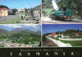 Queenstown Tasmania Postcard