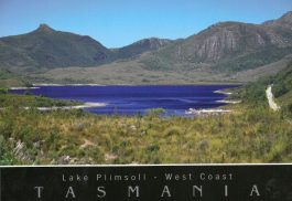 Lake Plimsoll West Coast Tasmania Postcard