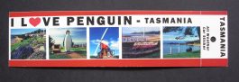 I Love Penguin Car Sticker