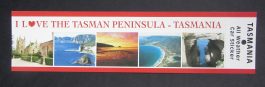 I Love the Tasman Peninsula Car Sticker