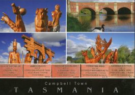 Campbell Town Tasmania Postcard