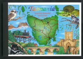 Postcard Pad – Map of Tasmania